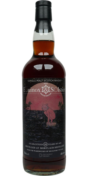 Mortlach 2012 (Decadent Drinks) Equinox & Solstice Winter Edition (10 Year Old) Single Malt Scotch Whisky | 700ML at CaskCartel.com