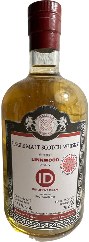 Linkwood 2011 (Malts of Scotland) ID-Dram Single Malt Scotch Whisky at CaskCartel.com