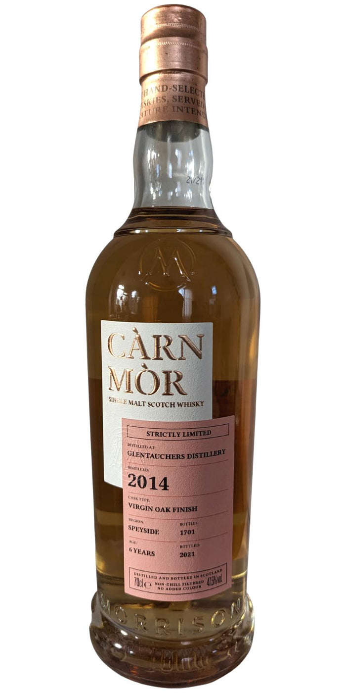 Glentauchers 2014 MSWD Càrn Mòr Strictly Limited 6 Year Old 2021 Release Single Malt Scotch Whisky | 700ML