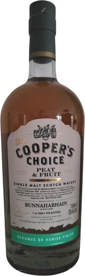 Bunnahabhain Cooper's Choice Peat & Fruit Whisky | 700ML at CaskCartel.com