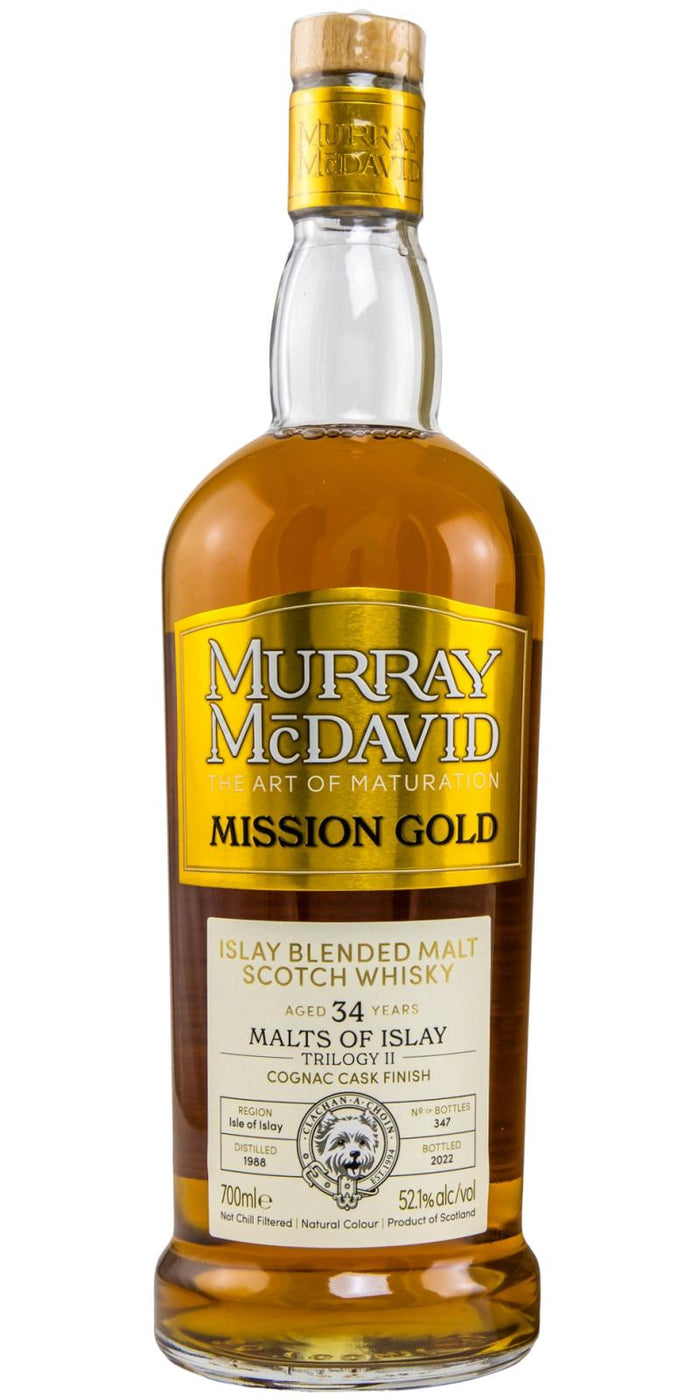 Islay 1988 MM Mission Gold - Trilogy II 34 Year Old 2022 Release Blended Malt Scotch  Whisky | 700ML