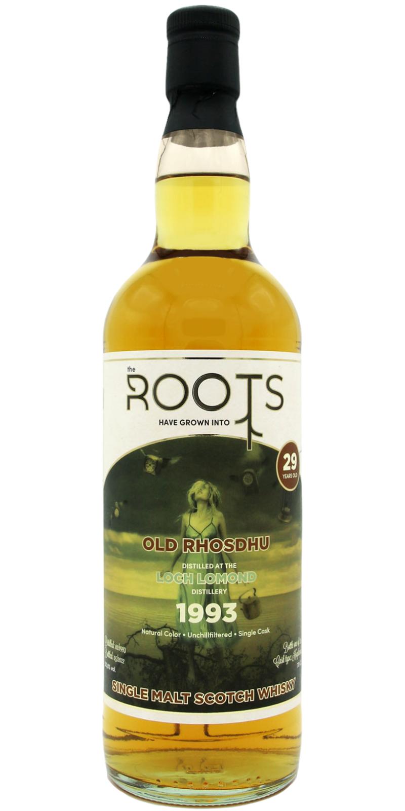 オールドロスデュー 1993 29年 52.3% シングルモルト ウイスキー BUY] Old Rhosdhu 1993 The Roots 29 Year Old Single Malt Scotch
