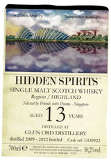 Glen Ord 2009 Hideen Spirits Region Highland 13 Year Old Single Malt Scotch Whisky | 700ML at CaskCartel.com