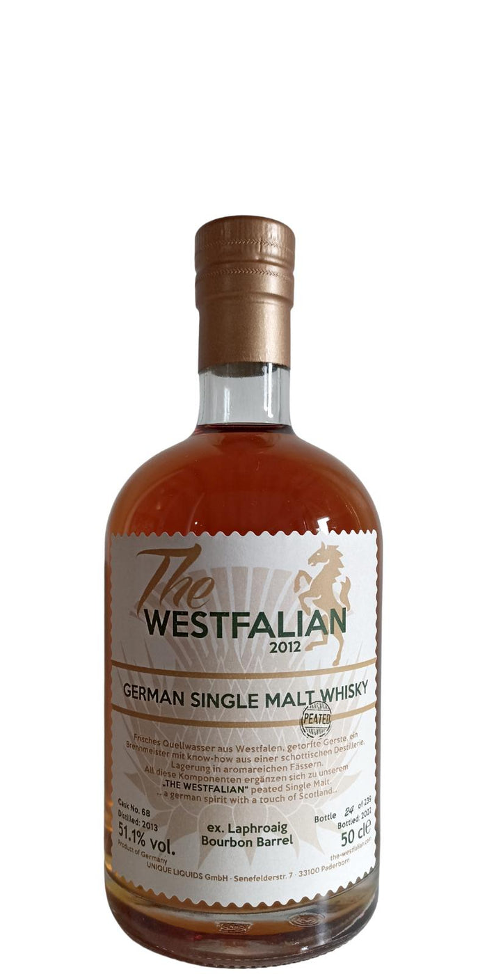 The Westfalian 2013 German Single Malt Scotch Whisky | 500ML