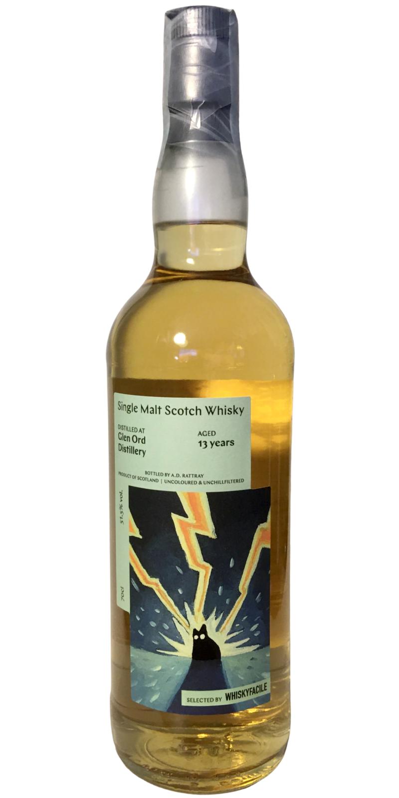 Glen Ord 2009 DR The Black Cat Series 13 Year Old Single Malt Scotch Whisky | 700ML at CaskCartel.com