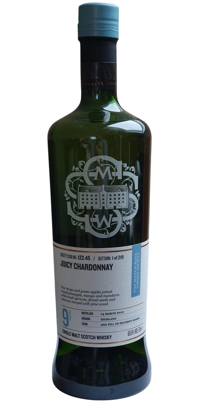 Croftengea 2012 SMWS 122.45 Juicy chardonnay 9 Year Old 2021 Release (Cask #122.45) Single Malt Scotch Whisky | 700ML