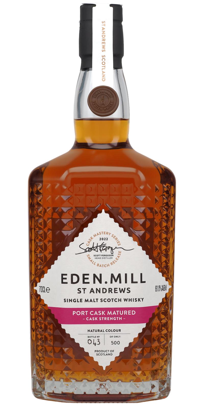 Eden Mill Cask Mastery Series 2022 Port Cask Matured Whisky | 700ML at CaskCartel.com