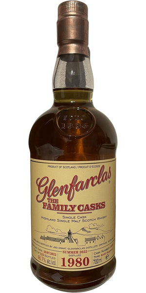 Glenfarclas 1980 The Family Casks (Release S22) Highland Single Malt Scotch Whisky | 700ML at CaskCartel.com