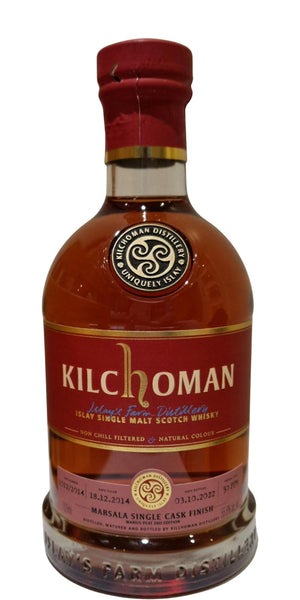 Kilchoman 2014 Marsala Single Cask Finish 2022 Release (Cask #1012/2014) Islay Single Malt Scotch Whisky | 700ML at CaskCartel.com