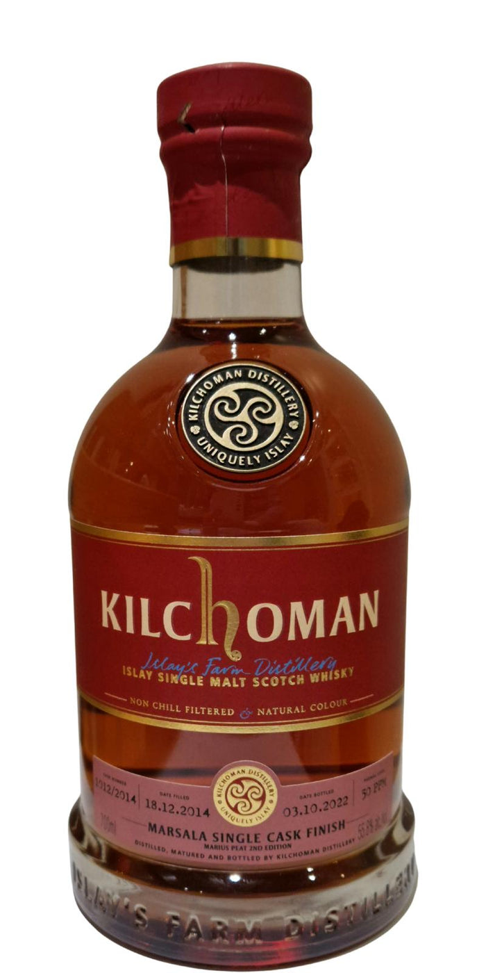 Kilchoman 2014 Marsala Single Cask Finish 2022 Release (Cask #1012/2014) Islay Single Malt Scotch Whisky | 700ML