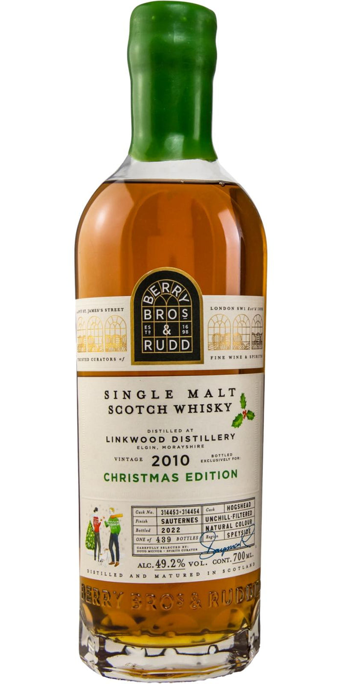 Linkwood 2010 Berry Bros & Rudd Christmas Edition Single Malt Scotch Whisky | 700ML
