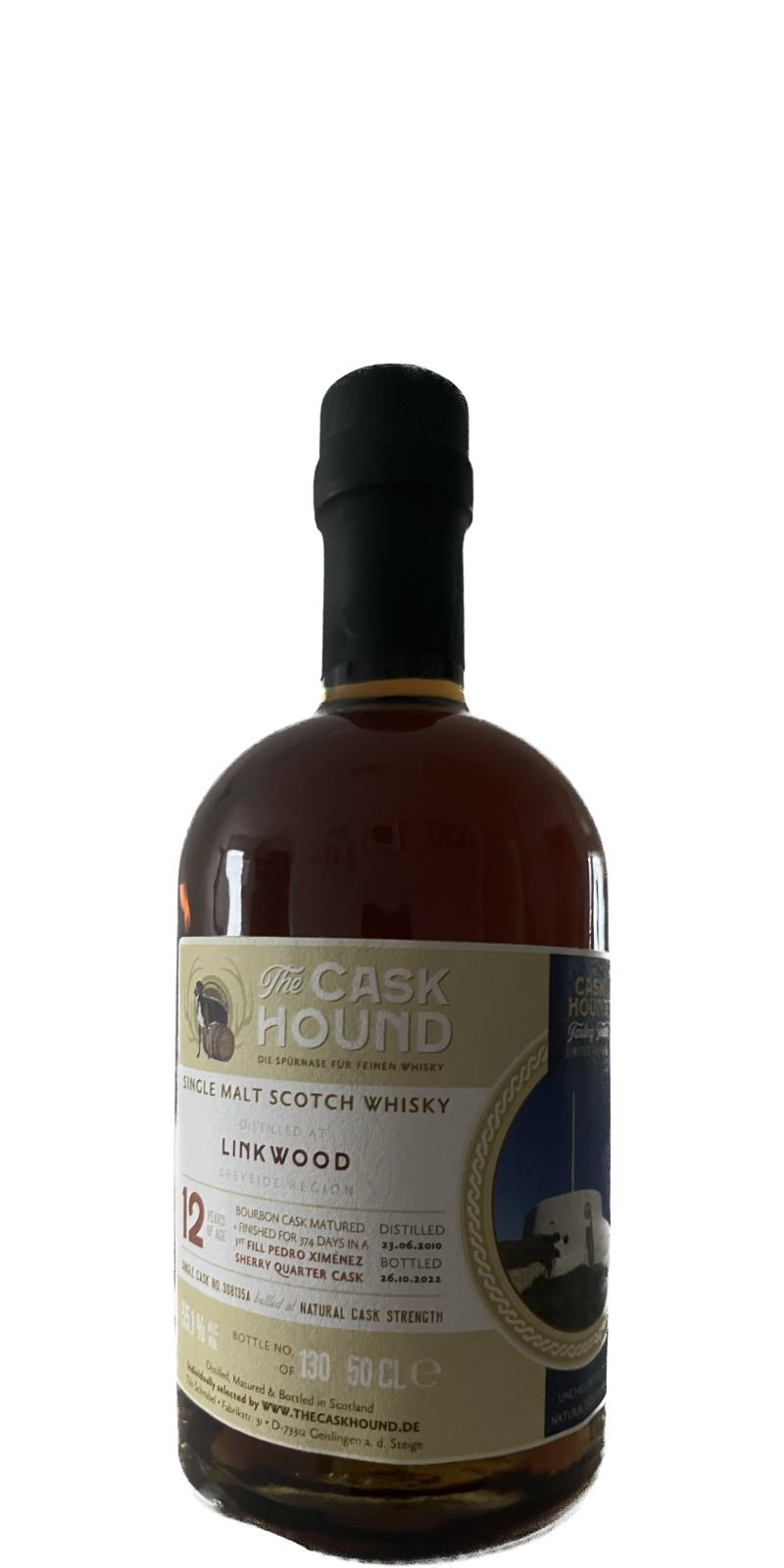 Linkwood 2010 The Caskhound Tasting Tour 12 Year Old Single Malt Scotch Whisky | 500ML at CaskCartel.com