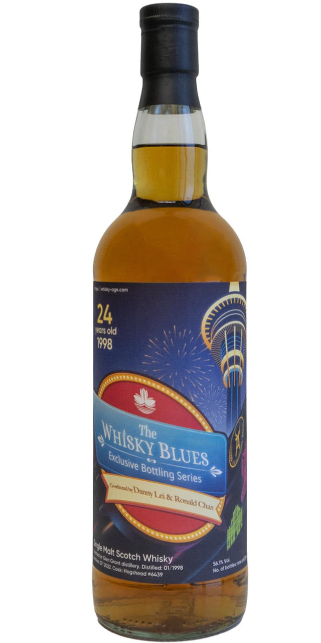 Glen Grant 1998 The Whisky Blues Exclusive Bottling Series 24 Year Old Single Malt Scotch Whisky | 700ML at CaskCartel.com