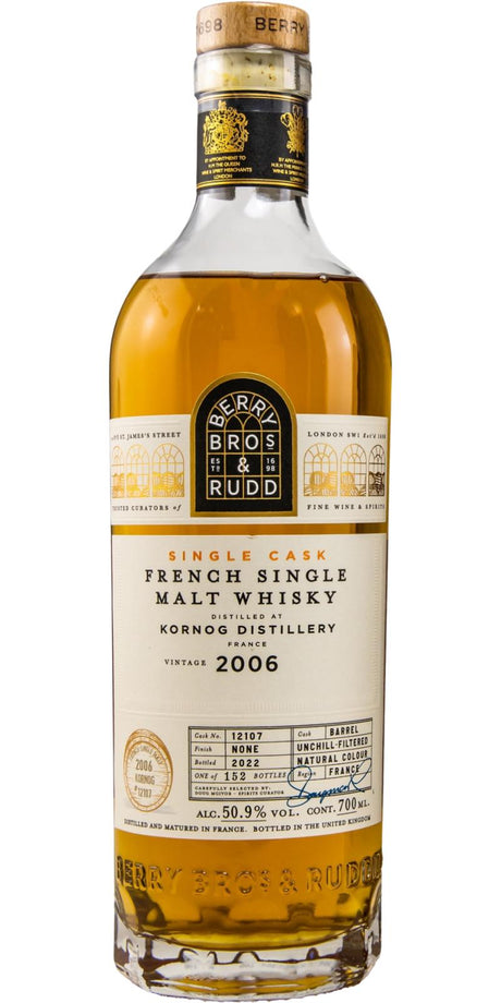 Kornog 2006 Berry Bros & Rudd Single Cask Single Malt Whisky | 700ML at CaskCartel.com