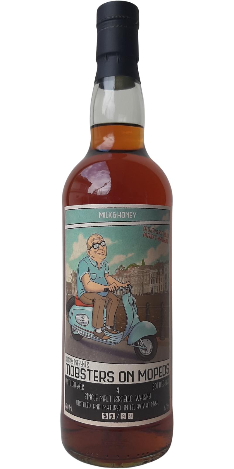 M&H 2018 Klubb23 Mobsters on Mopeds 4 Year Old Single Malt Whisky | 700ML at CaskCartel.com