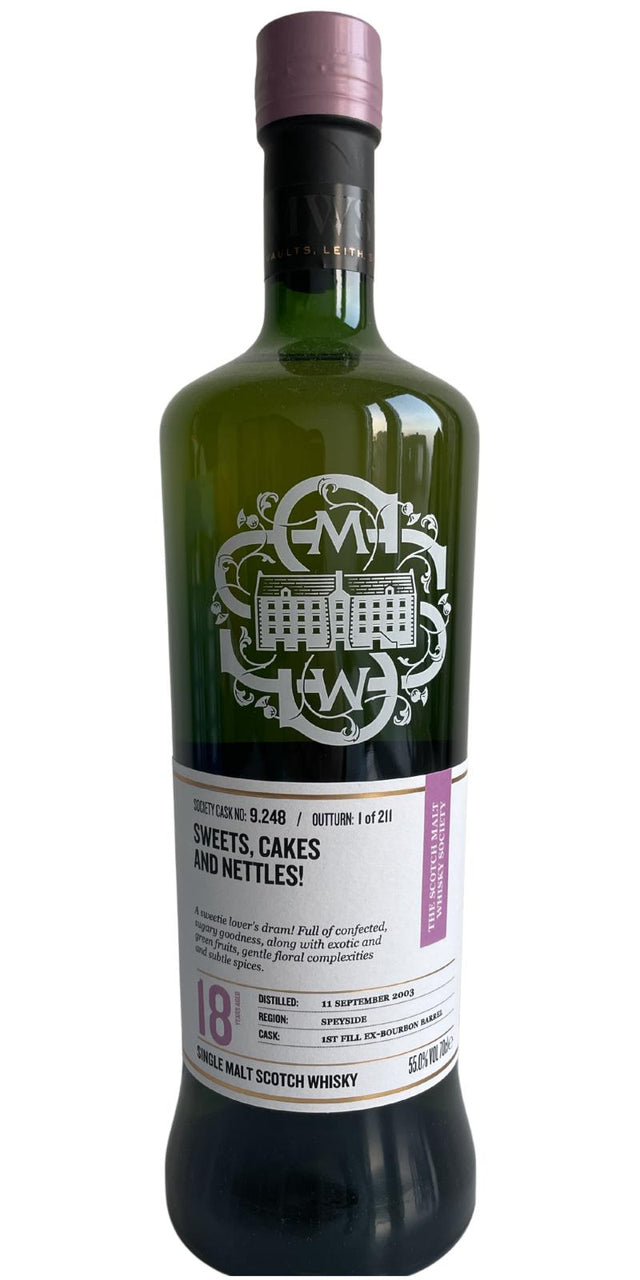 Glen Grant 2003 SMWS 9.248 Sweets, Cakes and Nettles 18 Year Old Single Malt Scotch Whisky | 700ML at CaskCartel.com