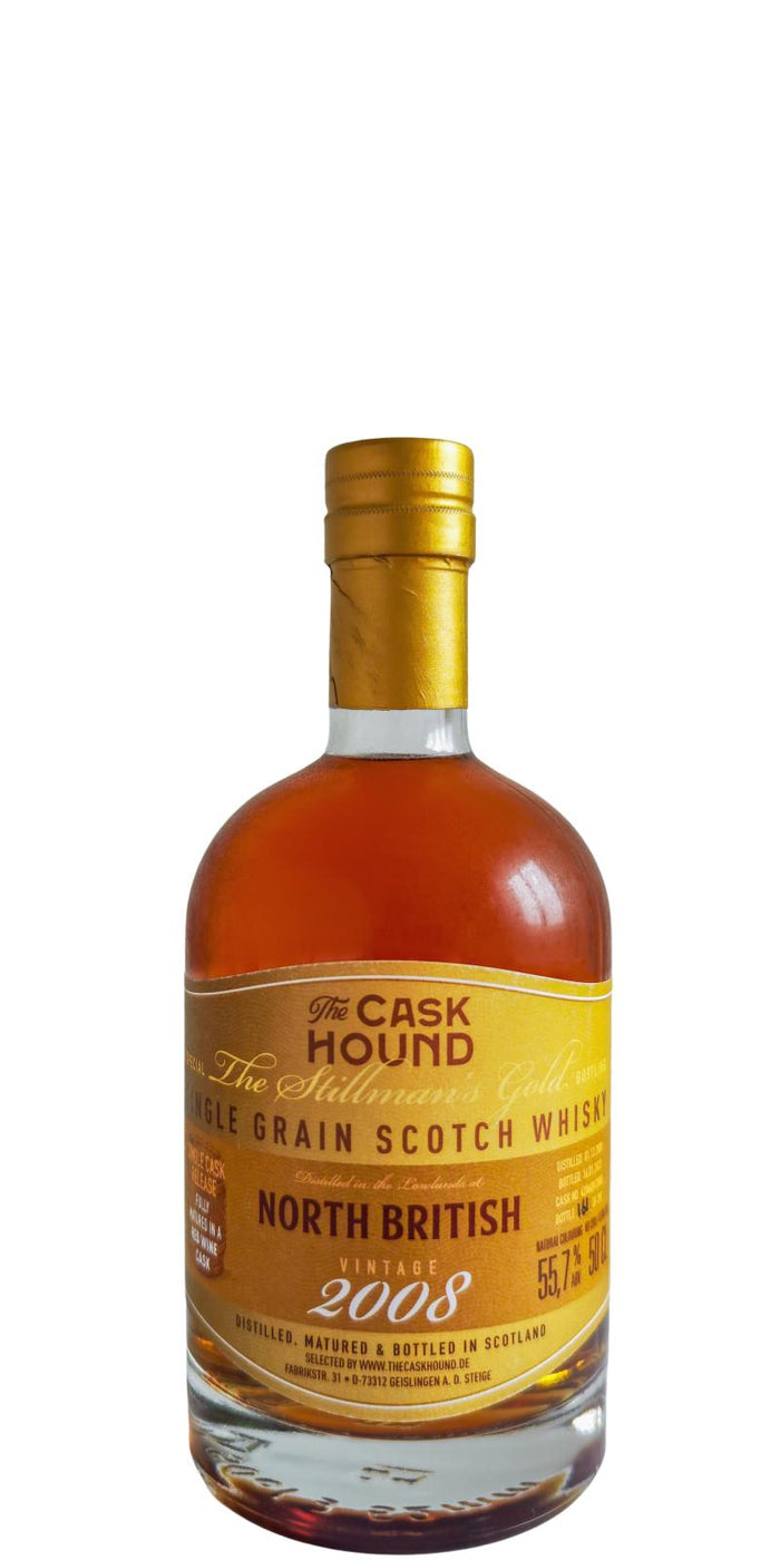 North British 2008 (The Caskhound) The Stillman's Gold Scotch Whisky | 500ML