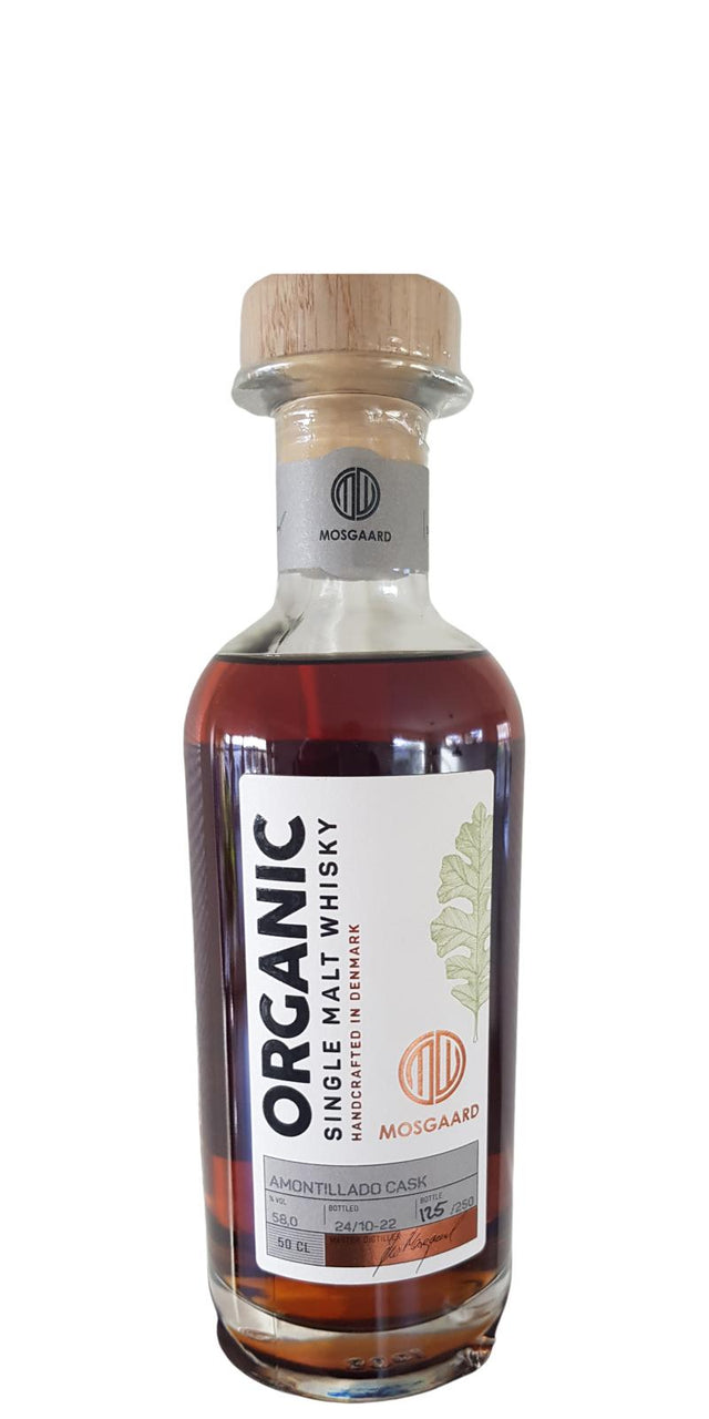 Mosgaard Organic - Amontillado Cask (5 Year Old) Single Malt Whisky | 500ML at CaskCartel.com