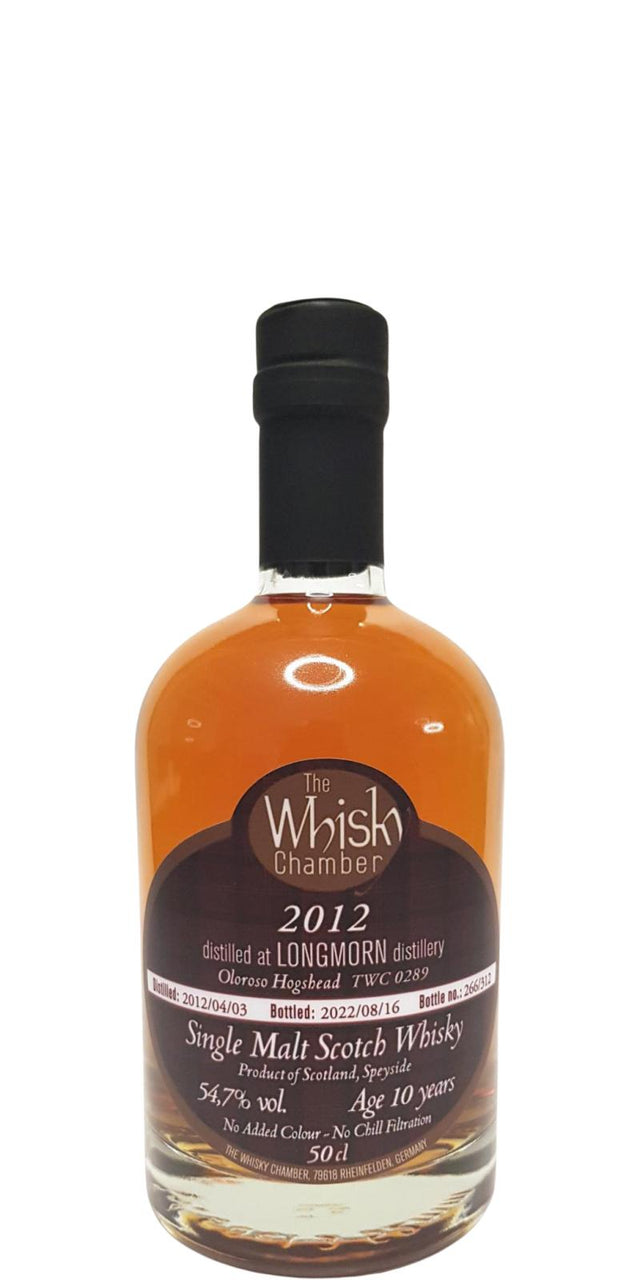 LonGordon & MacPhailorn 2012 The Whisky Chamber 10 Year Old Single Malt Scotch Whisky | 500ML at CaskCartel.com