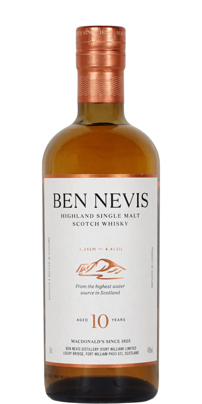 Ben Nevis Single Malts Of Scotland Single Malt Parcel #10 2012 10 Year Old Whisky | 700ML