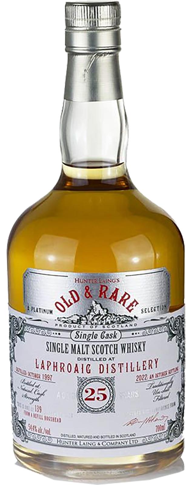 Laphroaig Old & Rare Single Cask 1997 25 Year Old Whisky | 700ML at CaskCartel.com