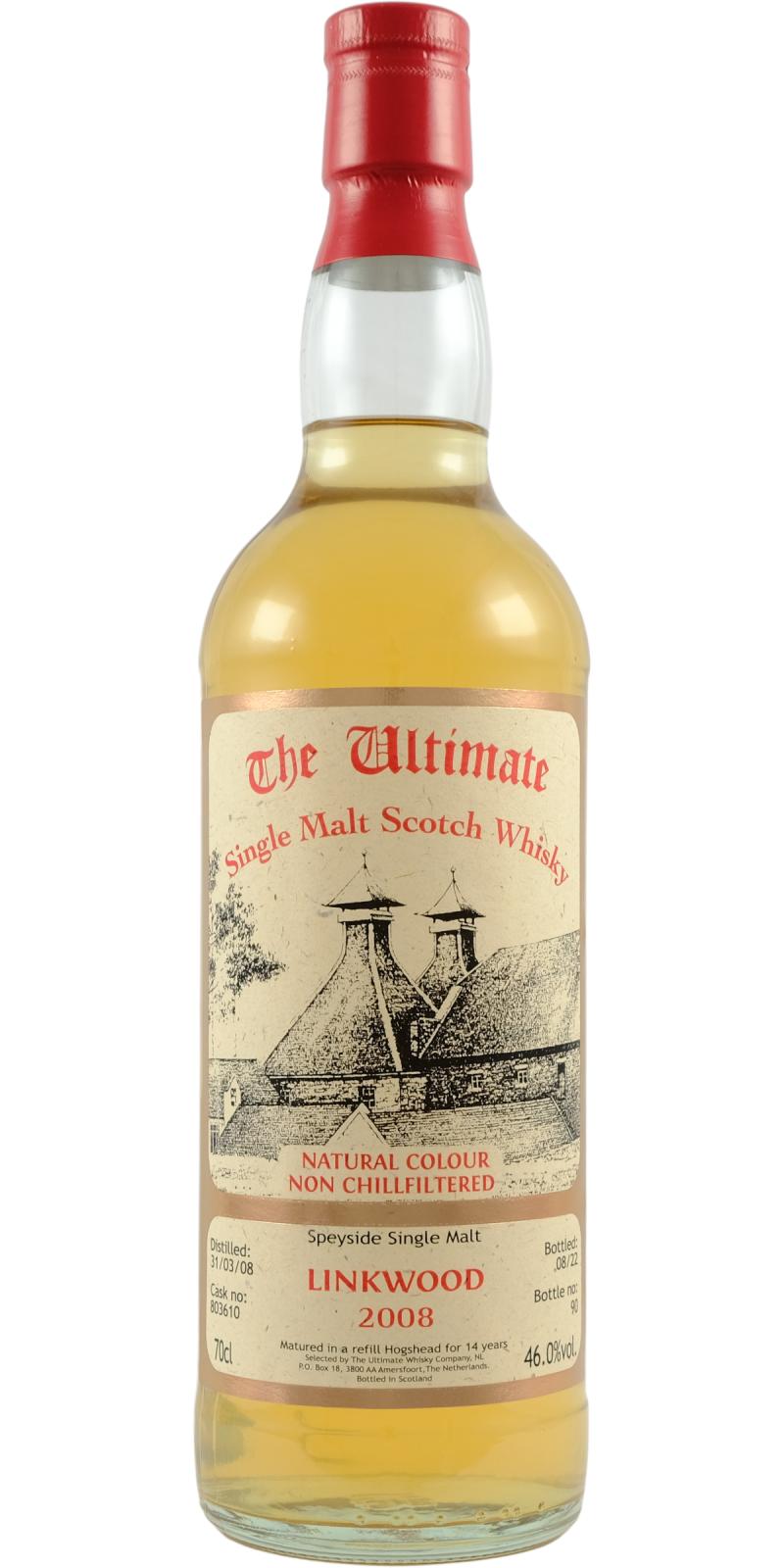 Linkwood 2008 van Wees 14 Year Old Single Malt Scotch Whisky | 700ML at CaskCartel.com