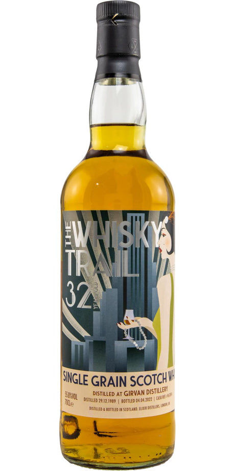 Girvan 1989 (Elixir Distillers) The Whisky Trail 32 Year Old 2022 Release (Cask #167854) Single Grain Scotch Whisky | 700ML at CaskCartel.com