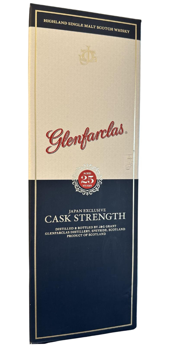 Glenfarclas Cask Strength 25 Year Old 2022 Release (Batch 1) Single Malt Scotch Whisky | 700ML