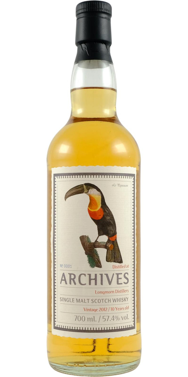 LonGordon & MacPhailorn 2012 Archives Birds from the Orient 10 Year Old Single Malt Scotch Whisky | 700ML at CaskCartel.com