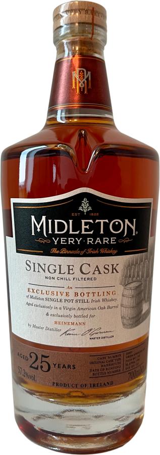 Midleton 1996 Very Rare - Single Cask 25 Year Old Single Malt Irish Whiskey | 700ML