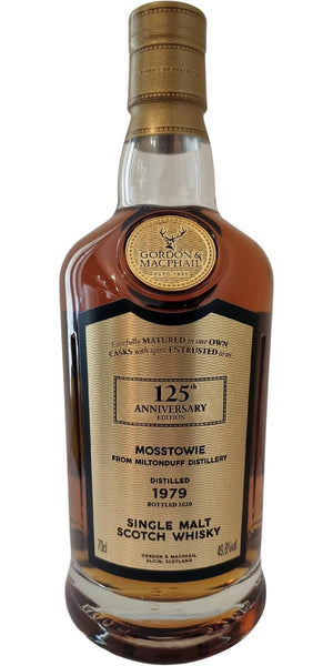 Mosstowie 1979 GM 125th Anniversary Edition 40 Year Old (2020) Release (Cask #20323) Scotch Whisky | 700ML at CaskCartel.com