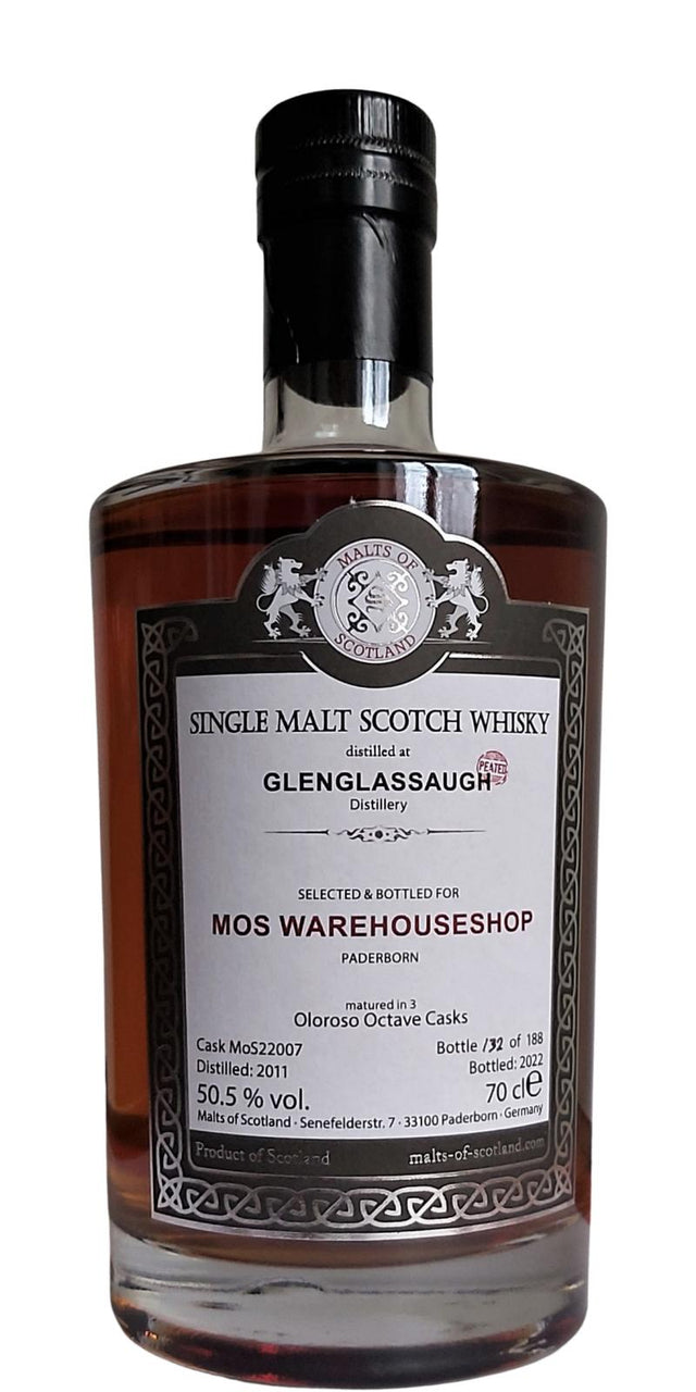Glenglassaugh 2011 Malts of Scotland Warehouse Collection Single Malt Scotch Whisky | 700ML at CaskCartel.com