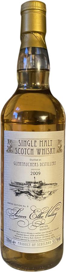 Glentauchers 2009 Jack Wiebers Saxon Elbe Valley - Limited Edition No. 6 Scotch Whisky | 700ML