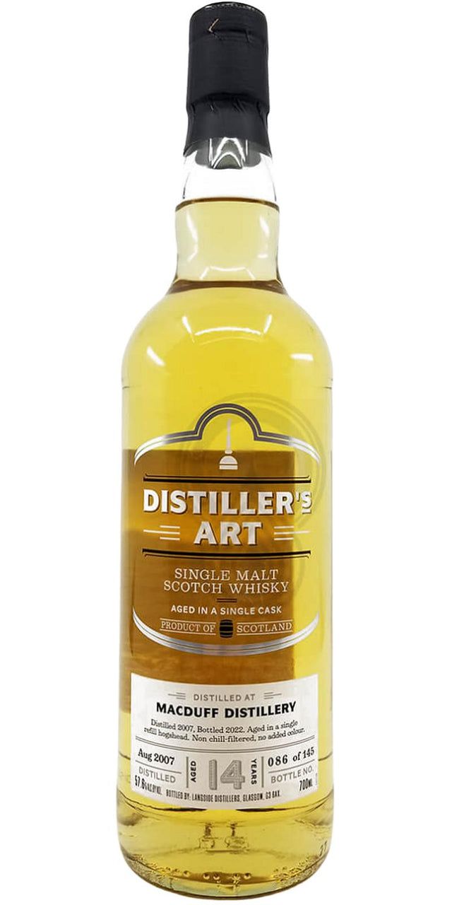 Macduff 2007 (Langside Distillers) Distiller's Art 14 Year Old 2022 Release Single Malt Scotch Whisky | 700ML at CaskCartel.com