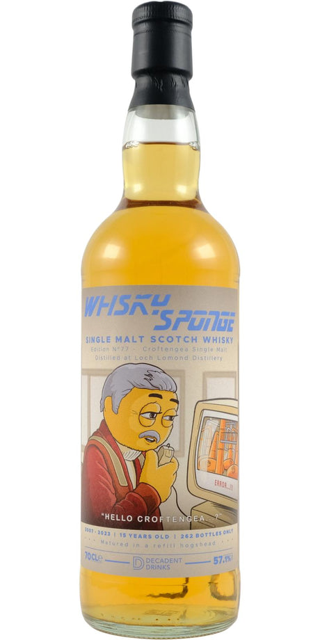 Croftengea 2007 (Whisky Sponge) Edition No. 77 Single Malt Scotch Whisky | 700ML at CaskCartel.com