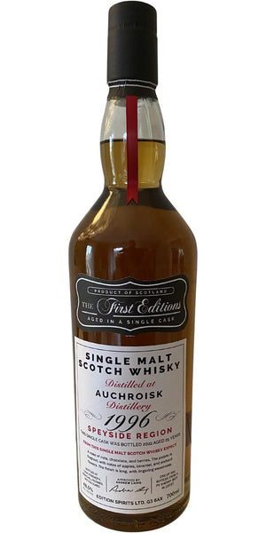 Auchroisk First Editions Single Sherry Cask 1996 25 Year Old Whisky | 700ML at CaskCartel.com