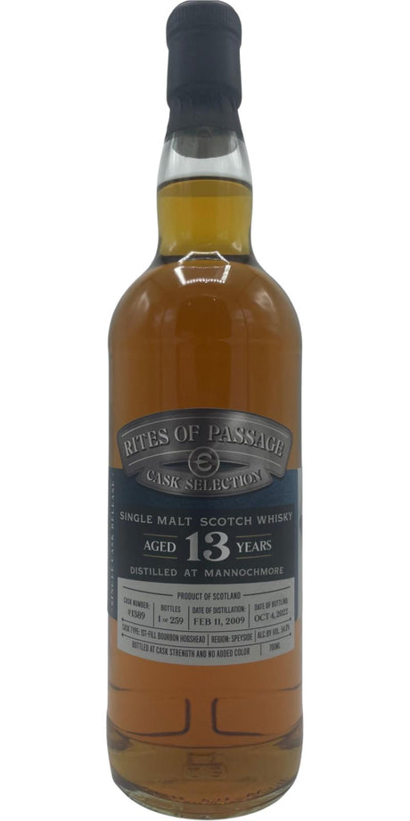 Mannochmore 2009 Epicurean Selection Rites Of Passage 13 Year Old Single Malt Scotch Whisky | 700ML at CaskCartel.com
