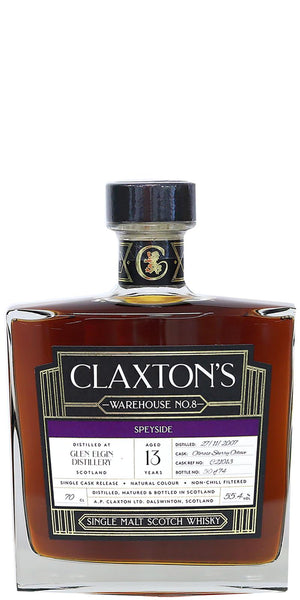 Glen Elgin 2007 Cl Warehouse No. 8 13 Year Old 2021 Release (Cask #C21013) Single Malt Scotch Whisky | 700ML at CaskCartel.com