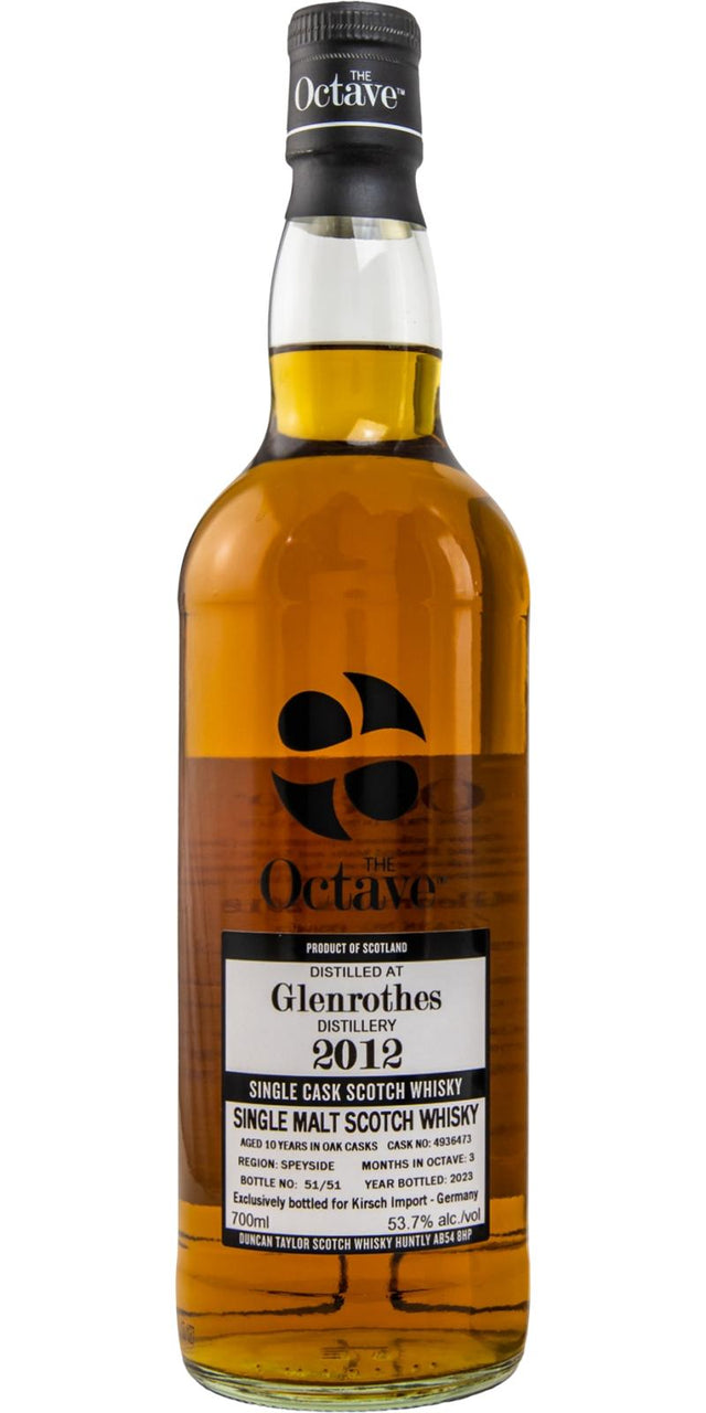 Glenrothes 2012 (Duncan Taylor) The Octave Single Malt Scotch Whisky | 700ML at CaskCartel.com