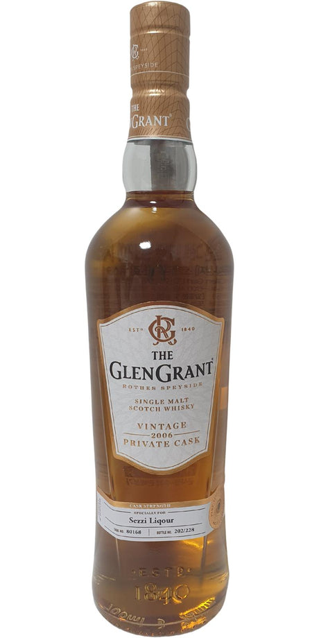 Glen Grant 2006 15 Year Old Single Malt Scotch Whisky | 700ML at CaskCartel.com