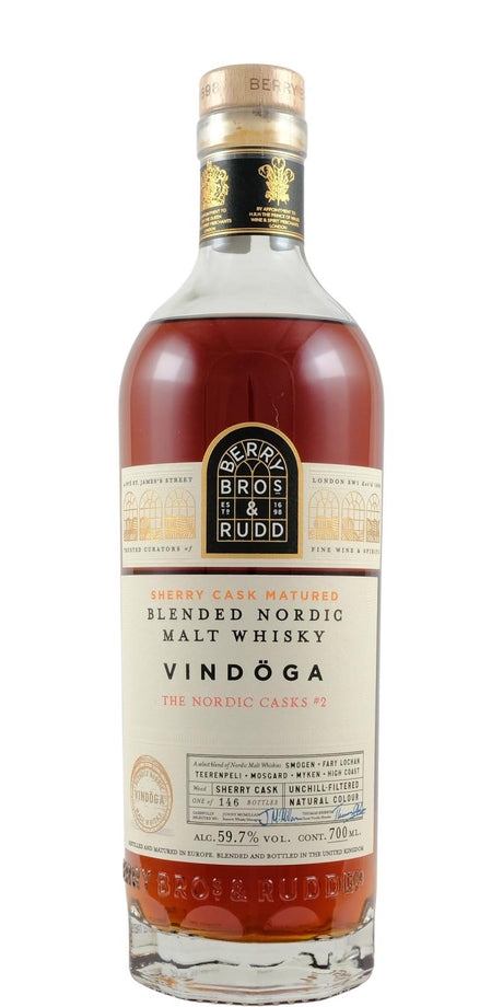 Vindöga (Berry Bros & Rudd) The Nordic Casks #2 Blended Nordic Malt Whisky at CaskCartel.com