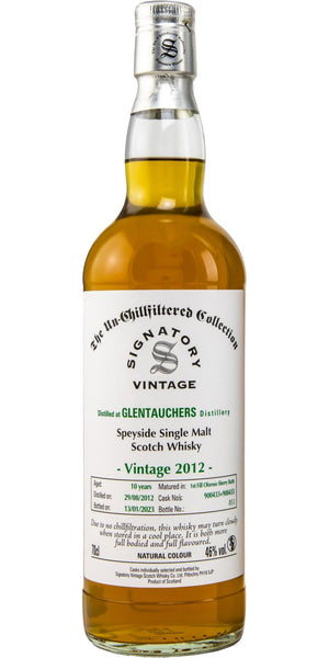 Glentauchers 2012 (Signatory Vintage) Bottled 2023 The Un-Chillfiltered Collection Scotch Whisky | 700ML at CaskCartel.com