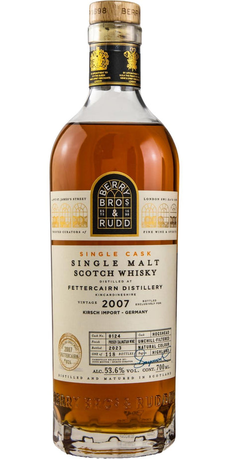 Fettercairn 2007 (Berry Bros & Rudd) Single Cask Scotch Whisky | 700ML at CaskCartel.com
