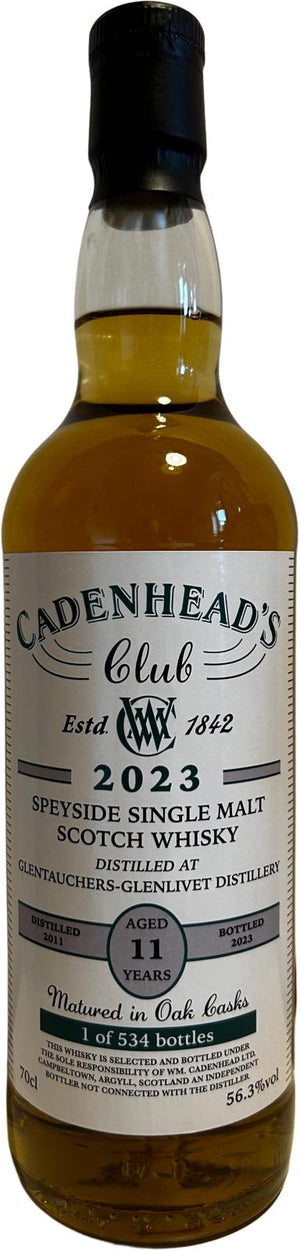 Cadenhead's Club 2023 Aged 11 Year Old Scotch Whisky | 700ML at CaskCartel.com