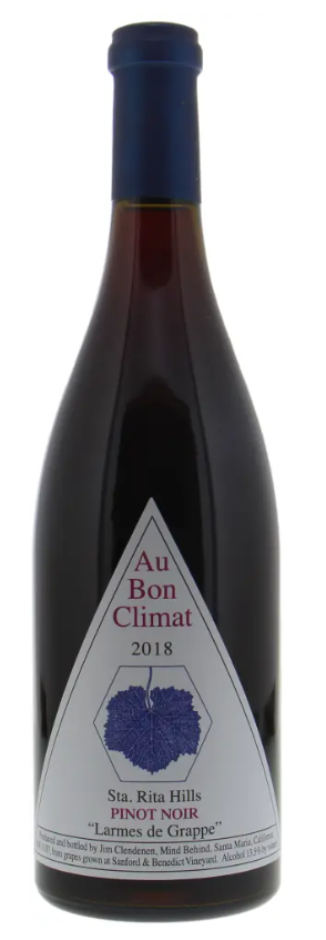  2018 | Au Bon Climat | Larmes De Grappe Pinot Noir at CaskCartel.com