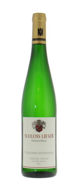 2017 | Schloss Lieser | Wehlener Sonnenuhr Auslese Goldkapsel at CaskCartel.com