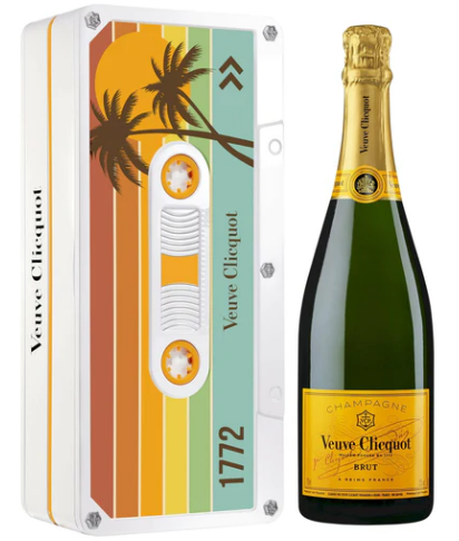 Veuve Clicquot | Yellow Label Brut Cassette Tape Collection - NV at CaskCartel.com