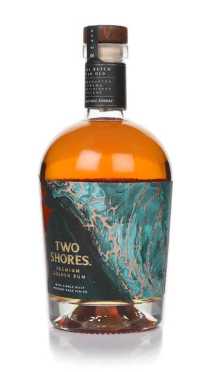 Two Shores Rum - Irish Single Malt Whiskey Cask Finish | 700ML at CaskCartel.com