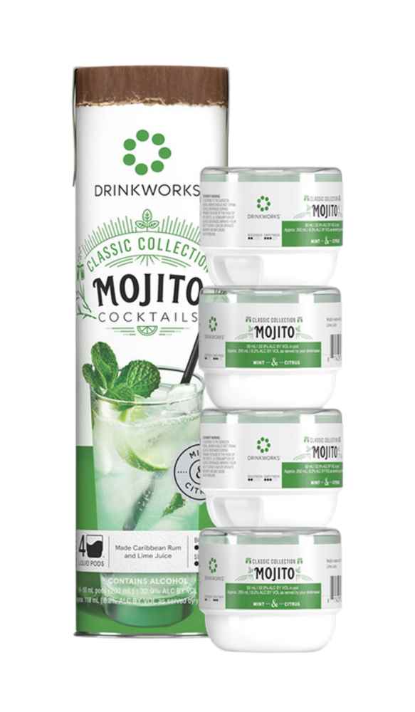 Drinkworks Mojito Tube (4x Pods) | 4x50ML at CaskCartel.com