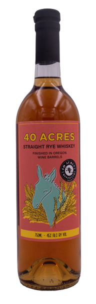 40 Acres Straight Rye Whiskey